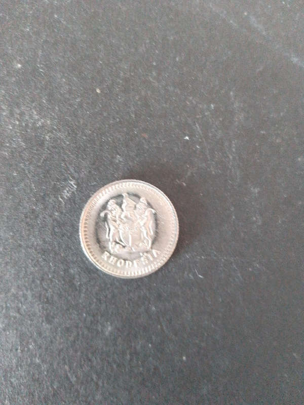 Rhodesia 1977 unc. 5c coin
