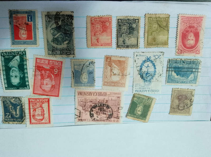 Argentina stamps x 17