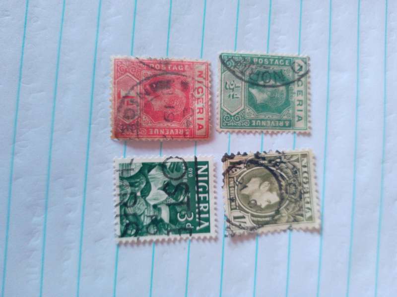Nigeria stamps X 4