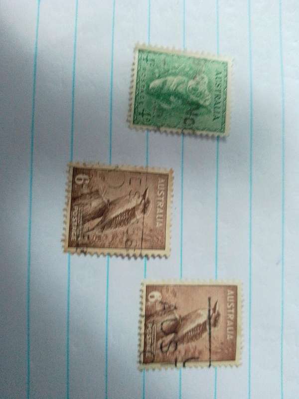 Australia stamps x 3