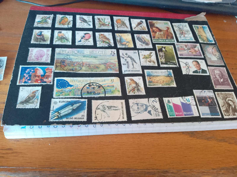 Belgie/Belgique stamps x68