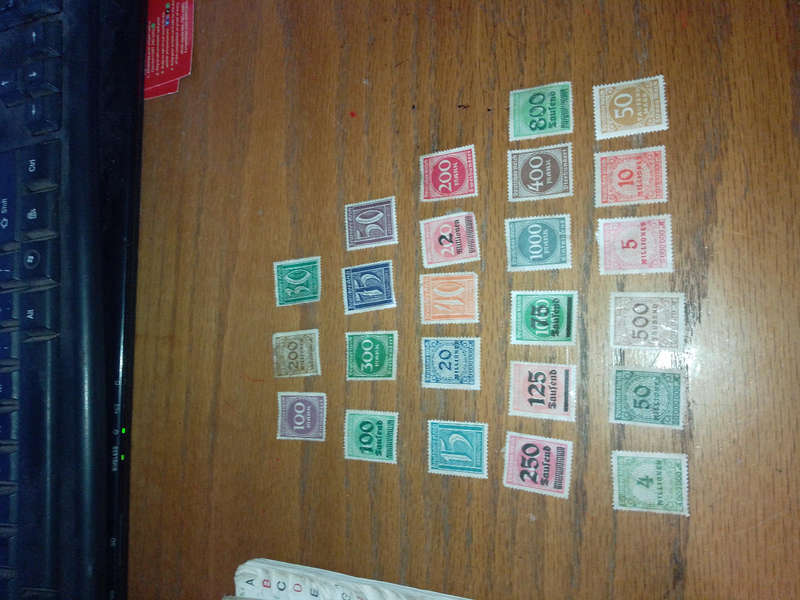 Deutsches Reich stamps x 24