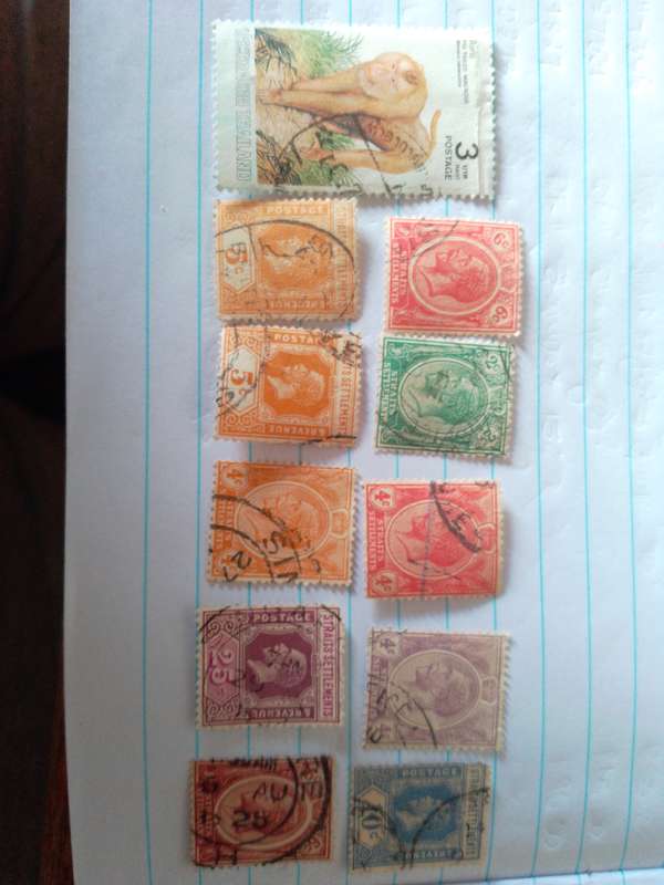 Straits settlements stamps