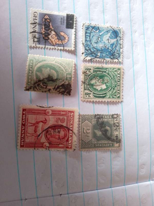 Nigeria/Ghana stamps