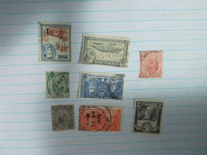 Mix of stamps x 8
