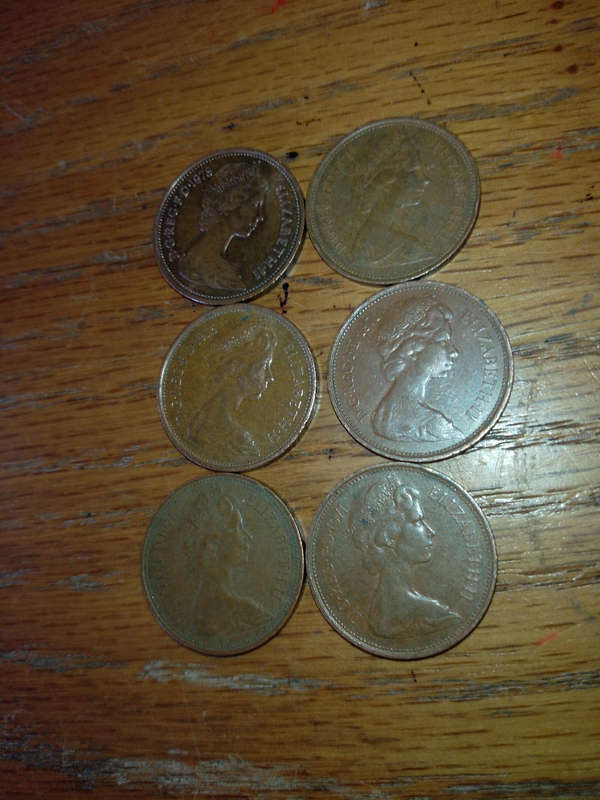Great Britain  new pence 2p coins x 6