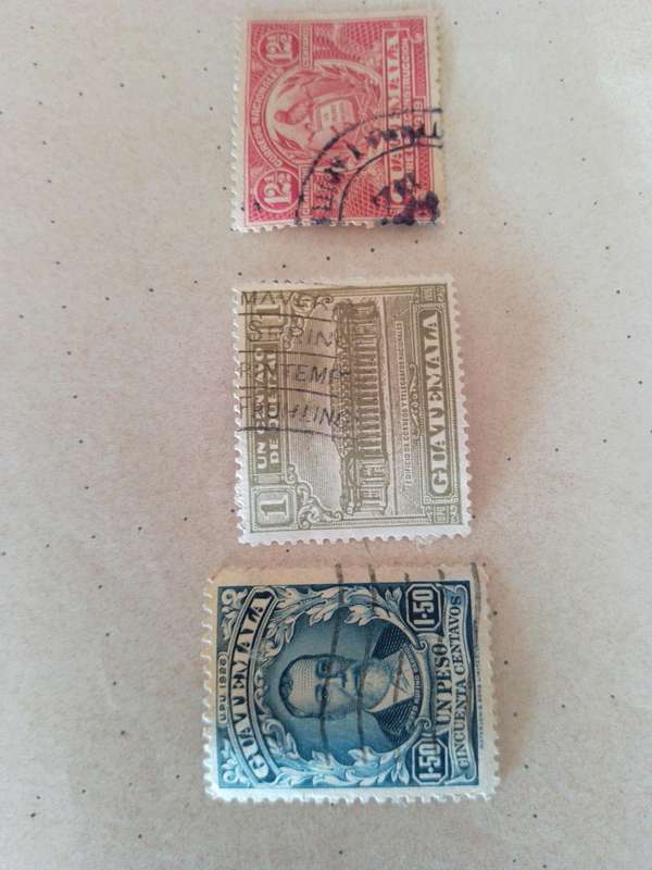Guatemala x 3 stamps
