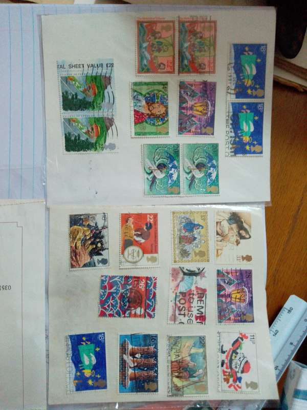 Great Britain stamps x 21