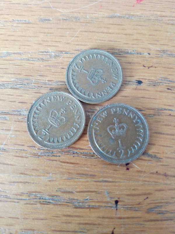 Great Britain 1971 new penny 1,5 pence
