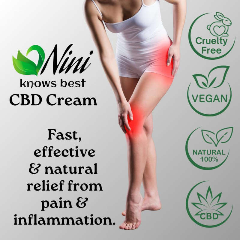 Nini Knows Best. 250g CBD cream This is an amazing product for pain and many other ailments.