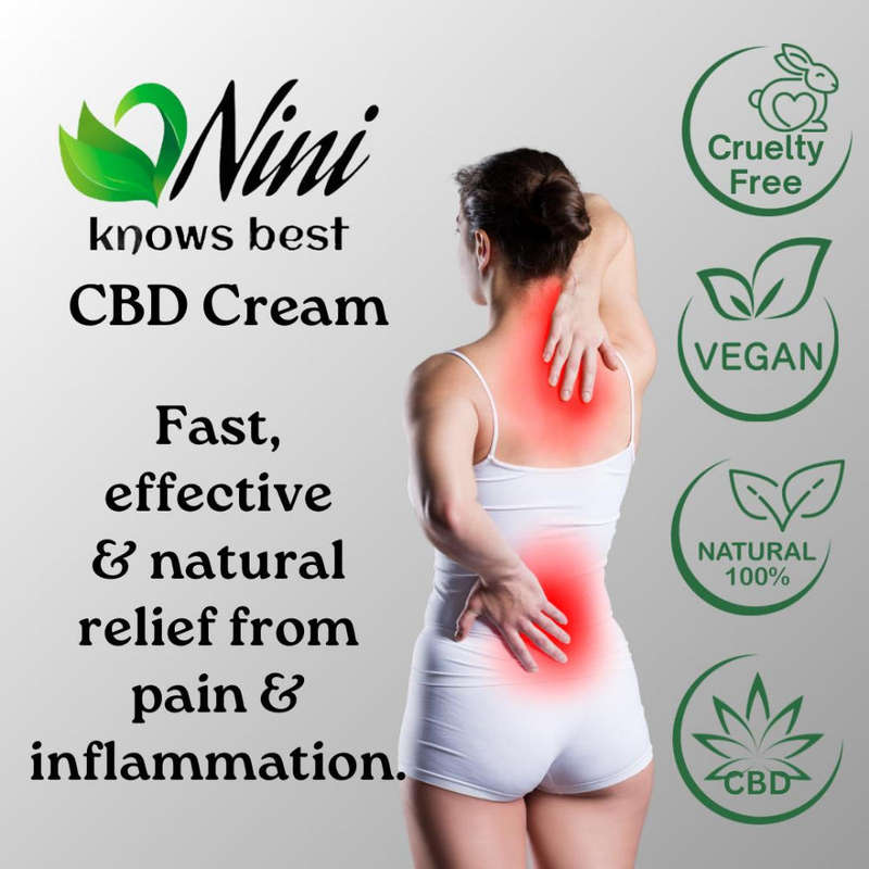 Nini Knows Best. 250g CBD cream This is an amazing product for pain and many other ailments.