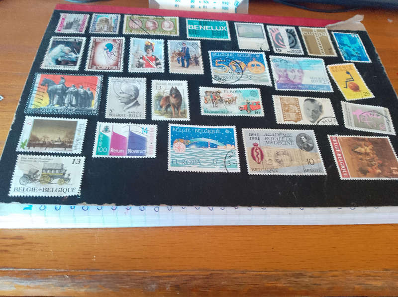 Belgie/Belgique stamps x68