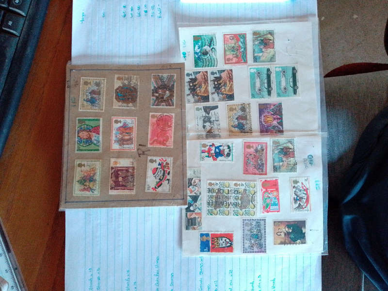 Britain mix of stamps