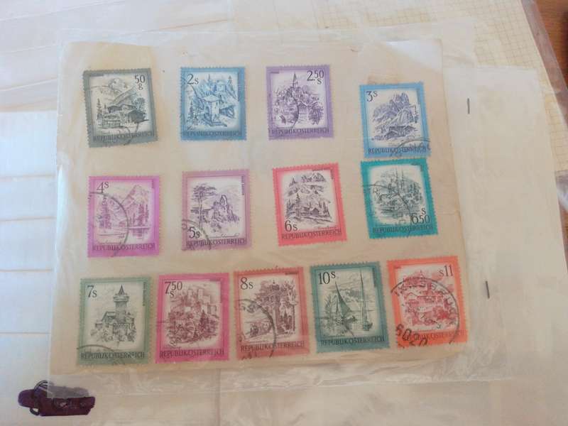 Austria stamps x 13