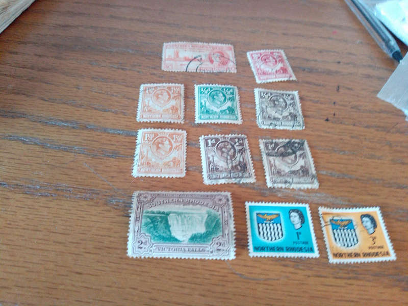 Northern Rhodesia stamps x 11