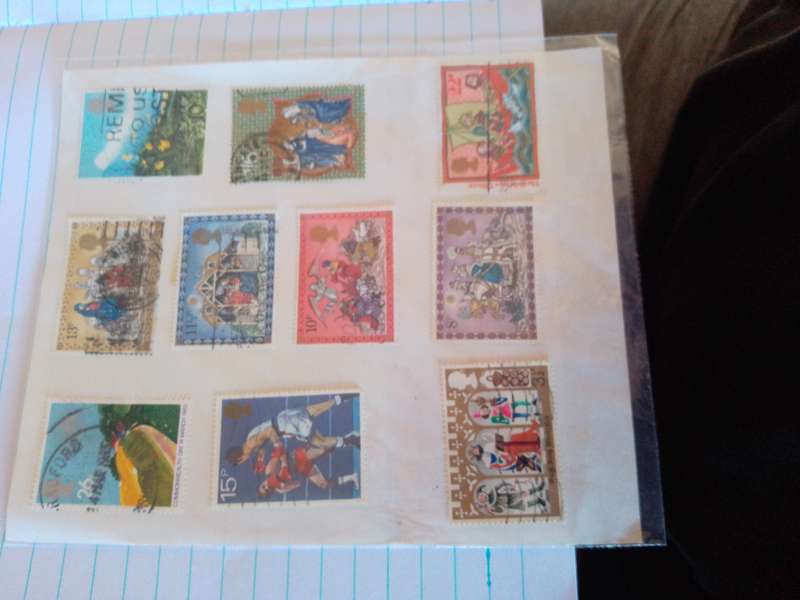 Great Britain stamps x10