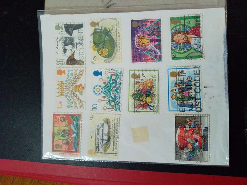 Great Britain stamps x 11