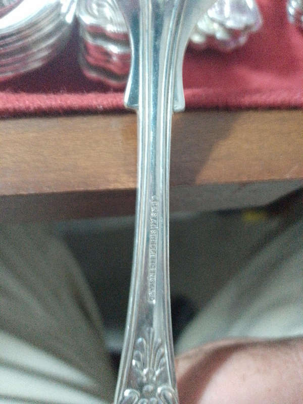 Ewart Perkins  53 piece EPNS cutlery set