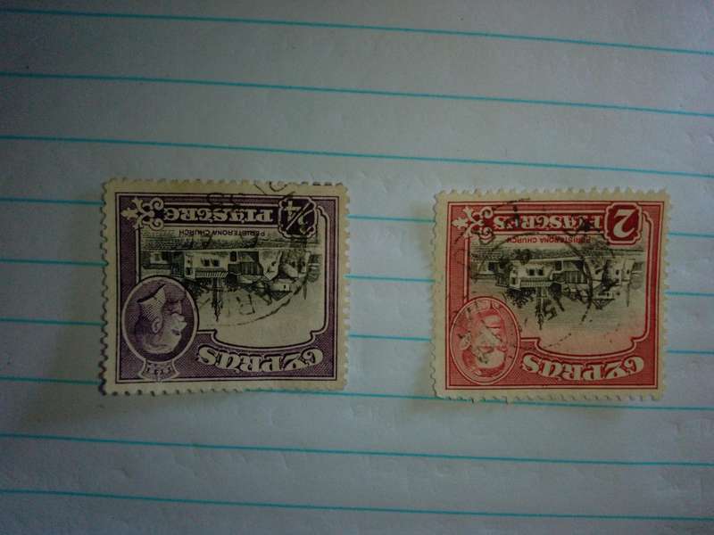 Cyprus x 2 stamps