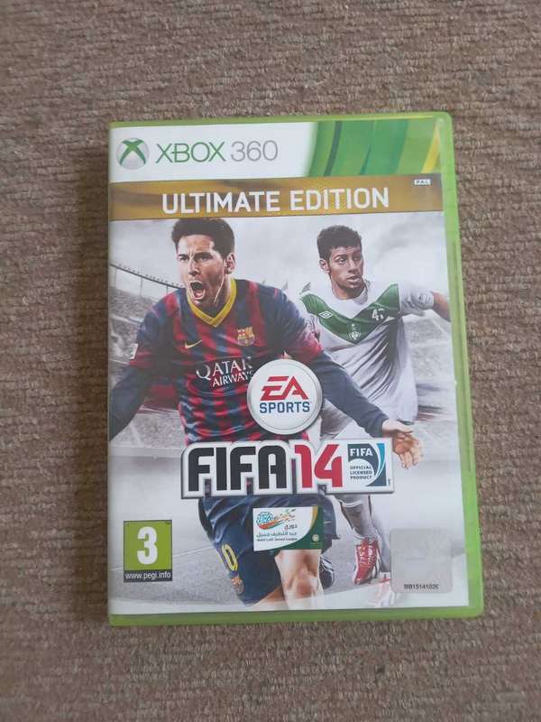 Fifa 14 Xbox 360 game.