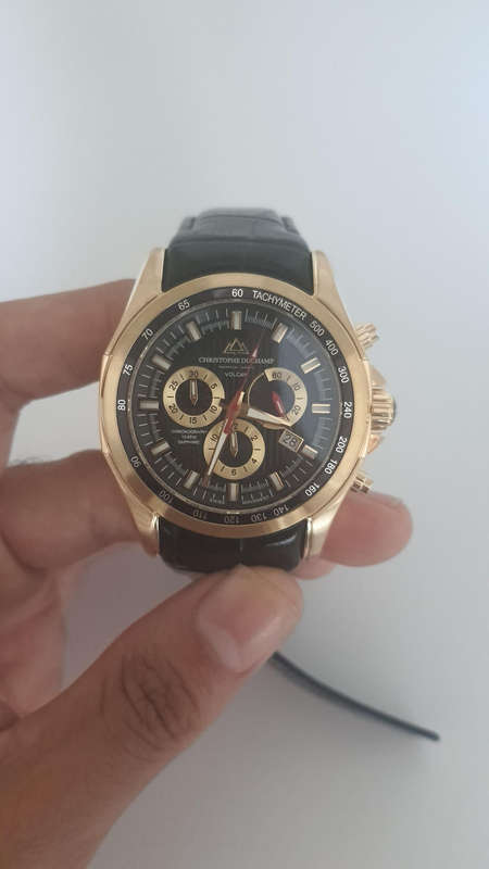 Christophe Duchamp Men's Volcan Watch