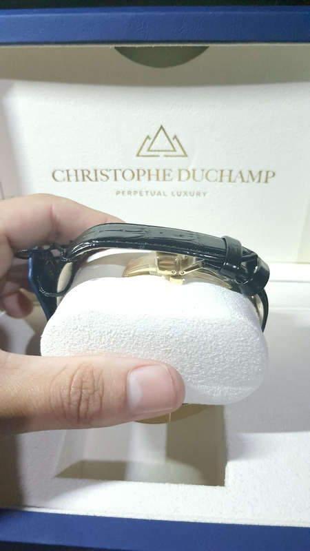 Christophe Duchamp Men's Volcan Watch