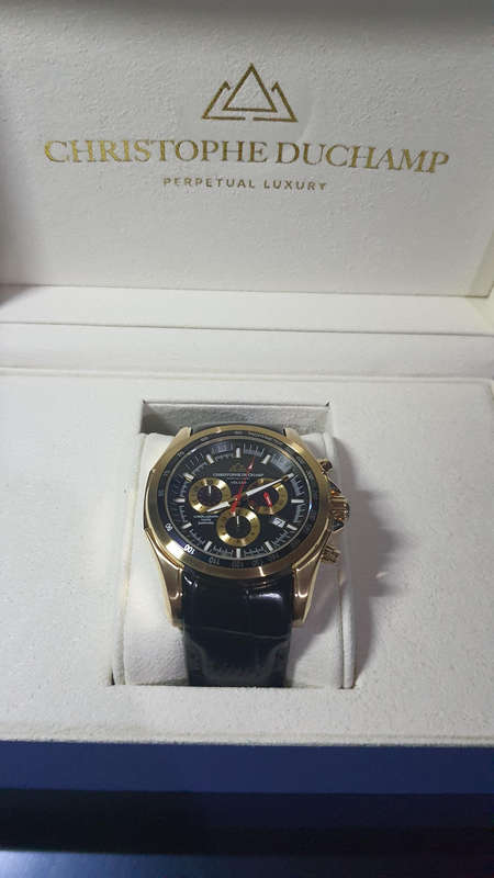 Christophe Duchamp Men's Volcan Watch