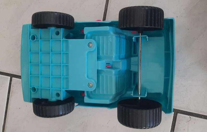 Vintage 1994 Mattel Barbie Blue and Pink Jeep Dune Buggy 4x4 Car