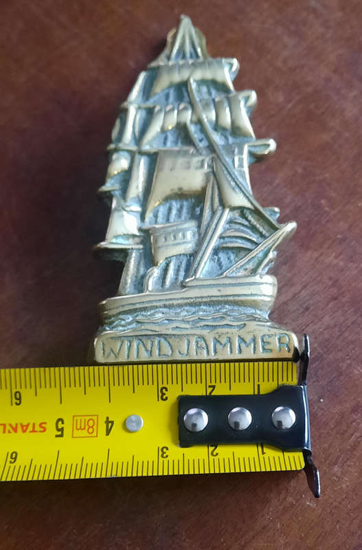VINTAGE BRASS DOOR KNOCKER