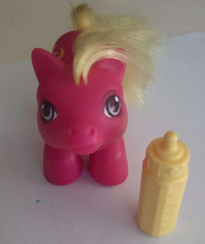 Vintage My little Pony G1 Rare Sunset Baby
