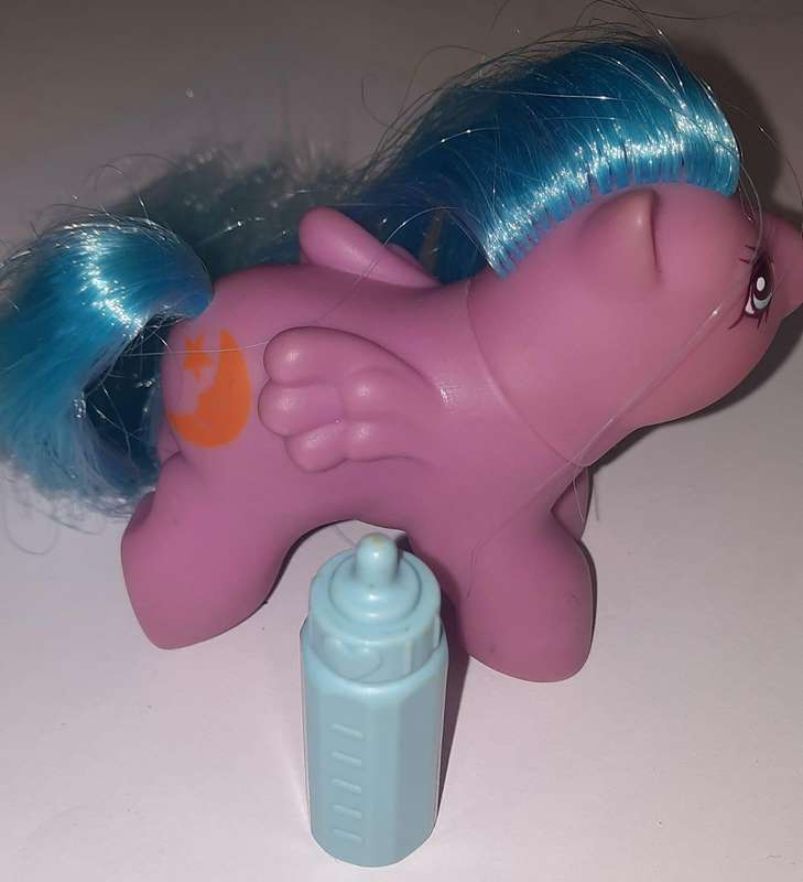 Vintage My little Pony G1 Rare Moondream Baby