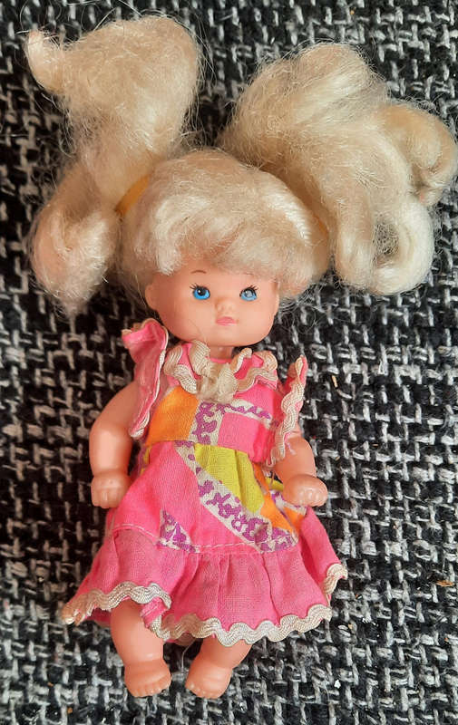 90s vintage Petra doll twins