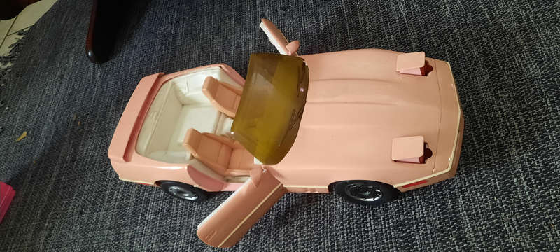 90's Petra doll Corvette
