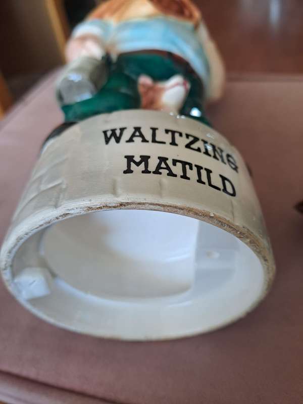 Waltzing Matilda Decanter (no music box)