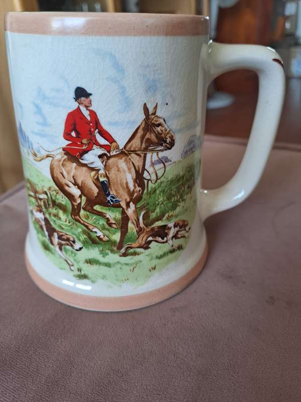 Ambassador Ware, English Hunting Scenes Tankard