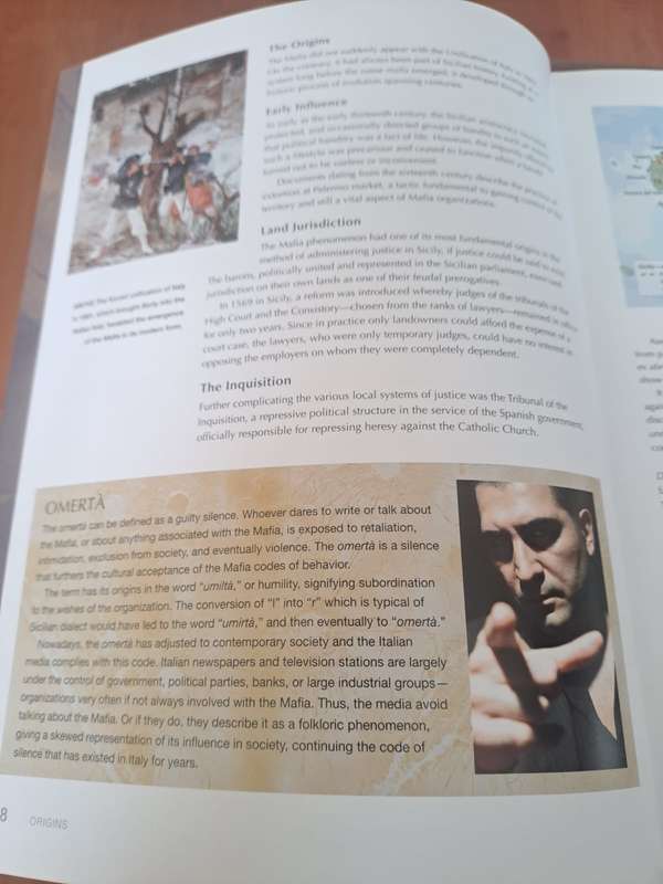 Mafia (Hardcover) 353 pages, plus The Sicilian by Marion Puzo