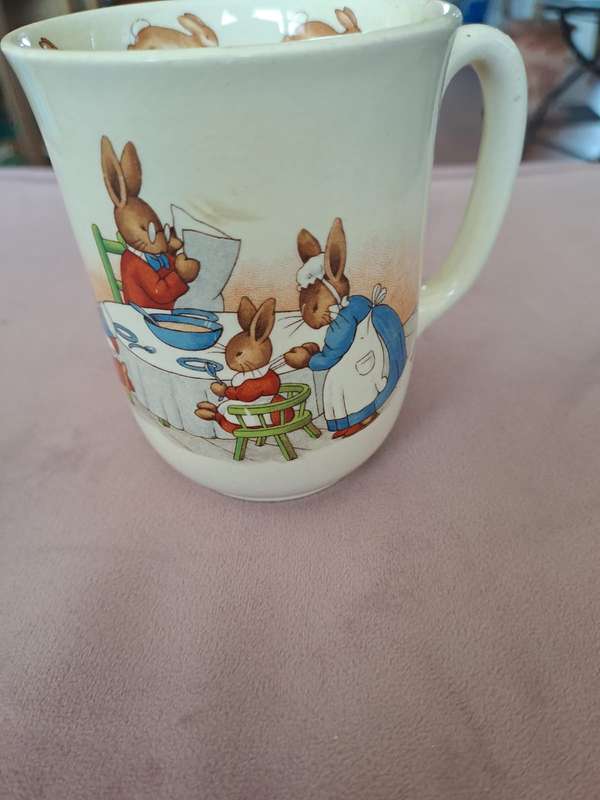 Bunnykins Mug, Doulton made