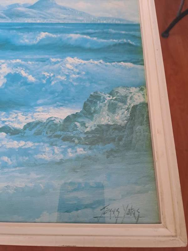 James Yates print Table Mountain from Blouberg