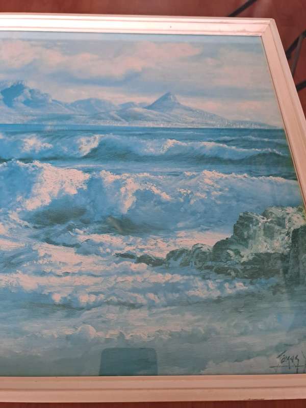 James Yates print Table Mountain from Blouberg