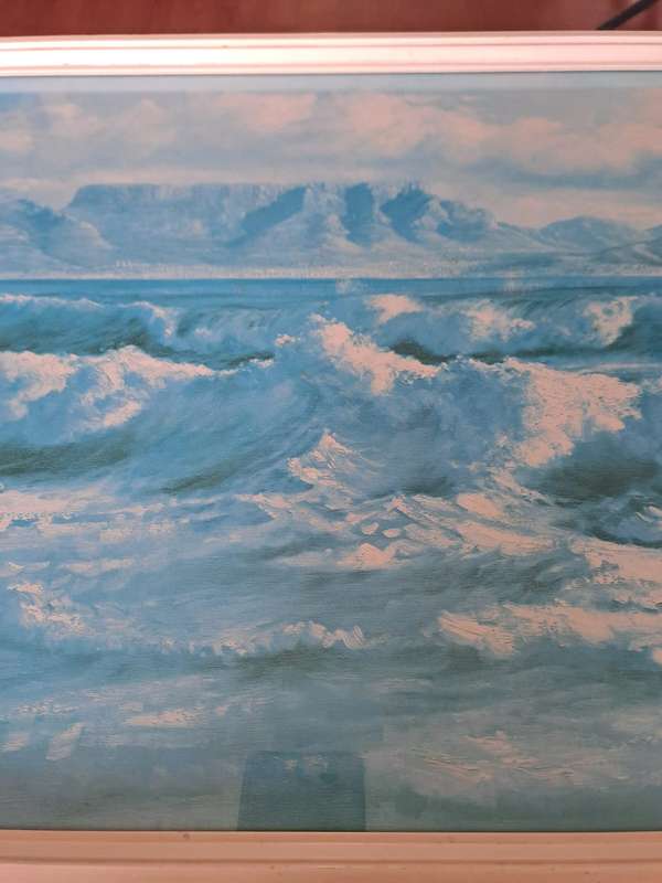 James Yates print Table Mountain from Blouberg