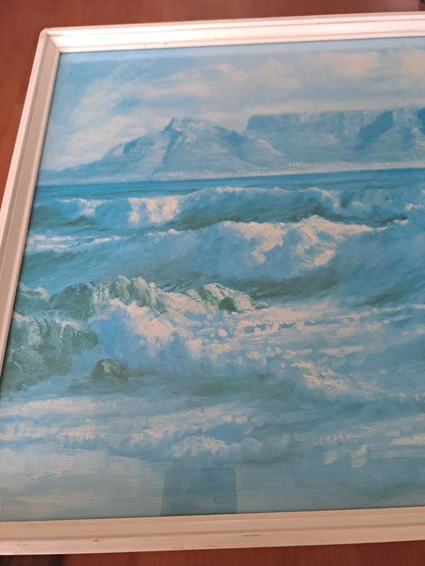 James Yates print Table Mountain from Blouberg