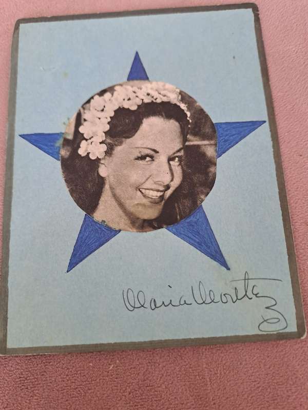 Maria Montez, Queen of technicolour, original signature
