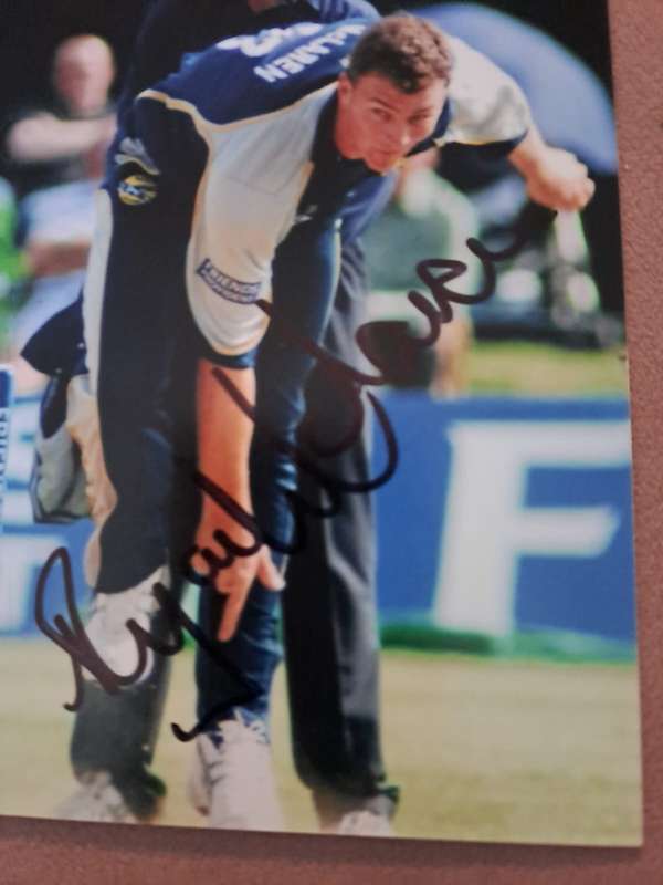 SA Cricket, Ryan Mclaren and Martin van Jaarsveld original signatures
