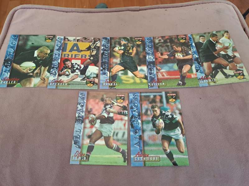 24 x All Blacks Tri Nations cards, 95/96 era
