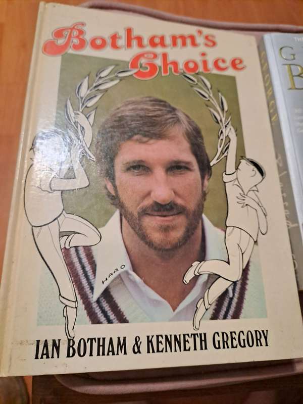 3 x British Legends, Botham, Best, Dalgliesh, 800 pages