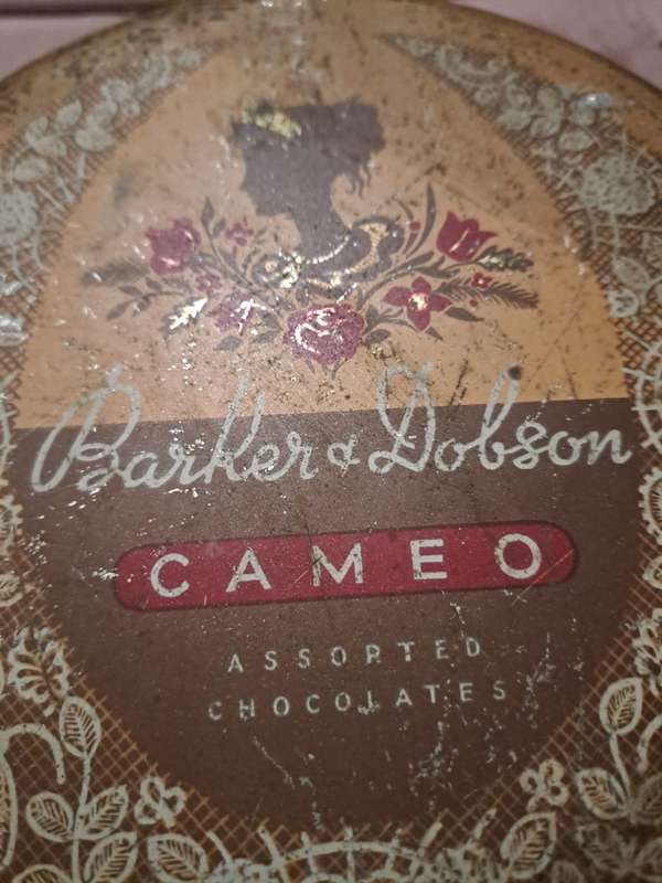 Barker & Dobson ass. chocolates tin, Liverpool, founded 1834