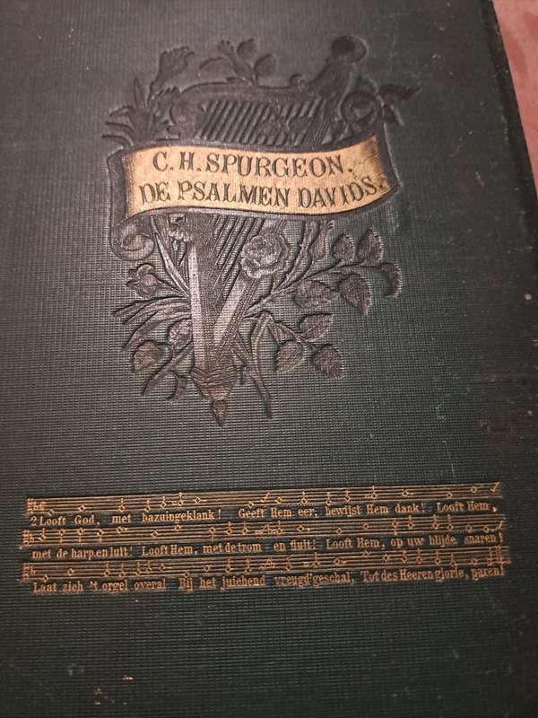 CH Spurgeon, De Psalmen Davids in Dutch, 586 pages, Psalme 1 to 41