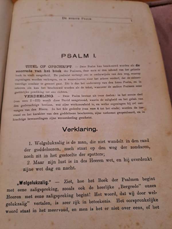CH Spurgeon, De Psalmen Davids in Dutch, 586 pages, Psalme 1 to 41