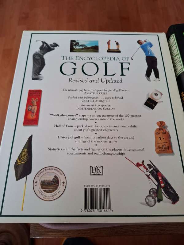 Encyclopedia of Golf plus Wimbledon books