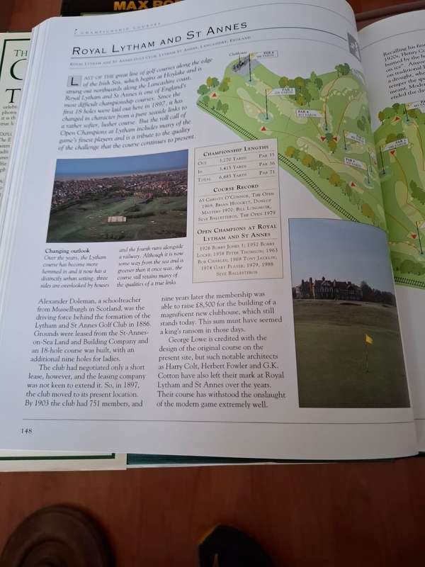 Encyclopedia of Golf plus Wimbledon books